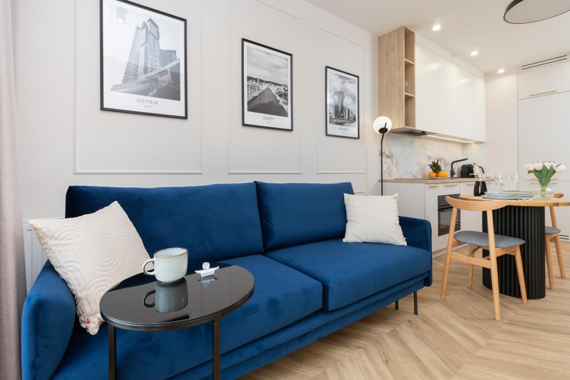 Sienna Grobla Apartment With View Of The Motlawa Terrace & Sauna, Gym By Noclegi Renters 格但斯克 外观 照片